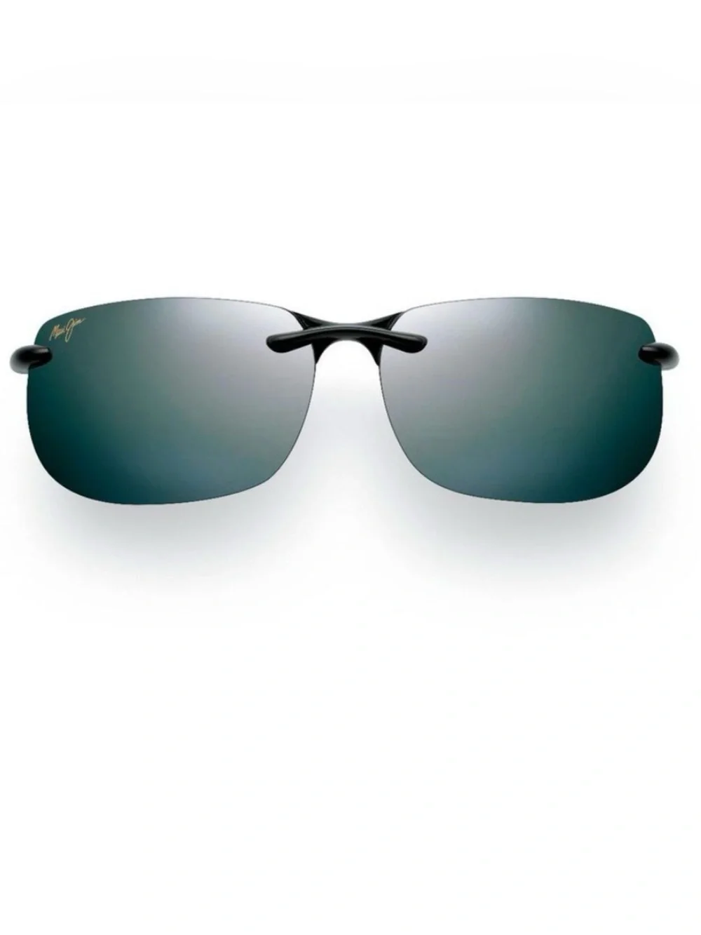 Maui Jim Banyans Rimless PolarizedPlus2   Sunglasses — Black Frame